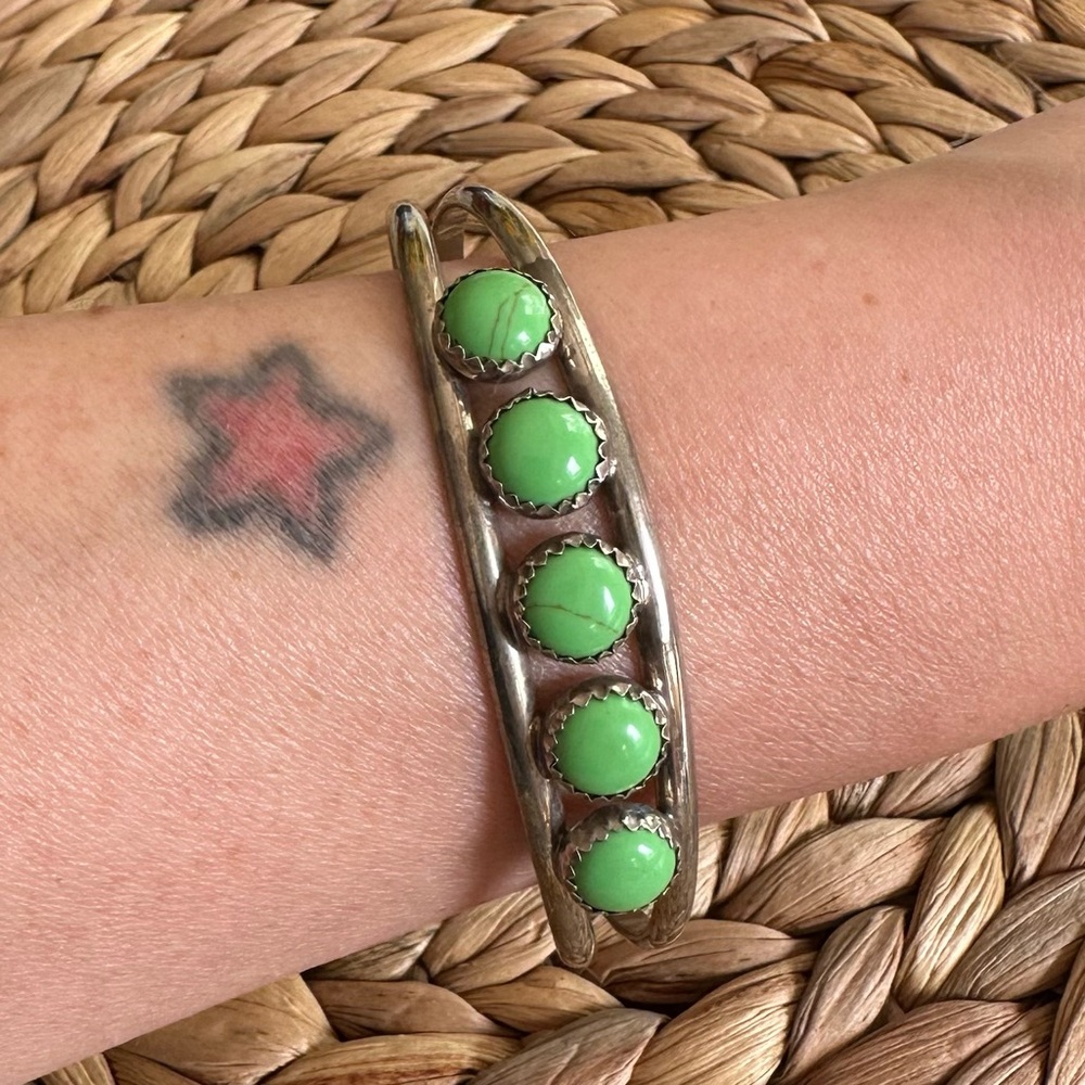 Vintage STERLING and TURQUOISE Bracelet